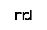 RR Donnelly one color logo - white